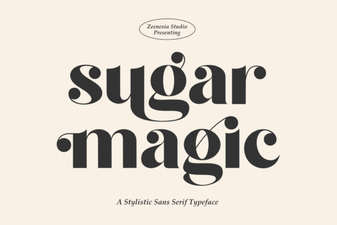 Sweeten Your Designs with Sugar Magic Font