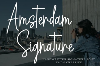 Amsterdam Signature Font: Elegant Designs for Creative Projects