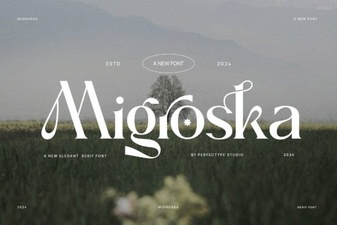 Migroska Font: Bold and Playful Display Typeface for Creative Projects